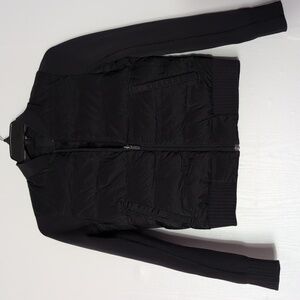Lululemon Reversible Black Bomber Jacket Women Non Stop Rare Weather resist Sz4